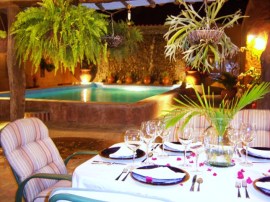 Cena bajo la luna de Isla Margarita
